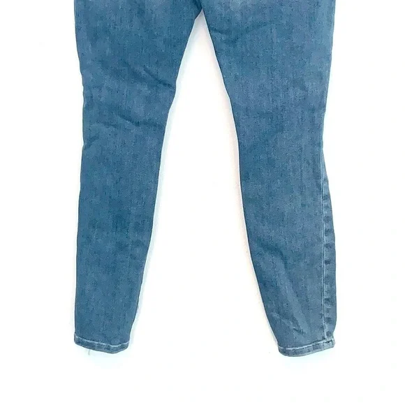 Frame Denim Le High Skinny Crop Chewed-hem Jeans in Paltrow Place size 28 - Picture 6 of 9